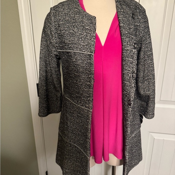 CAbi The Times Jacket in Black and White Small 5299 - Picture 5 of 7